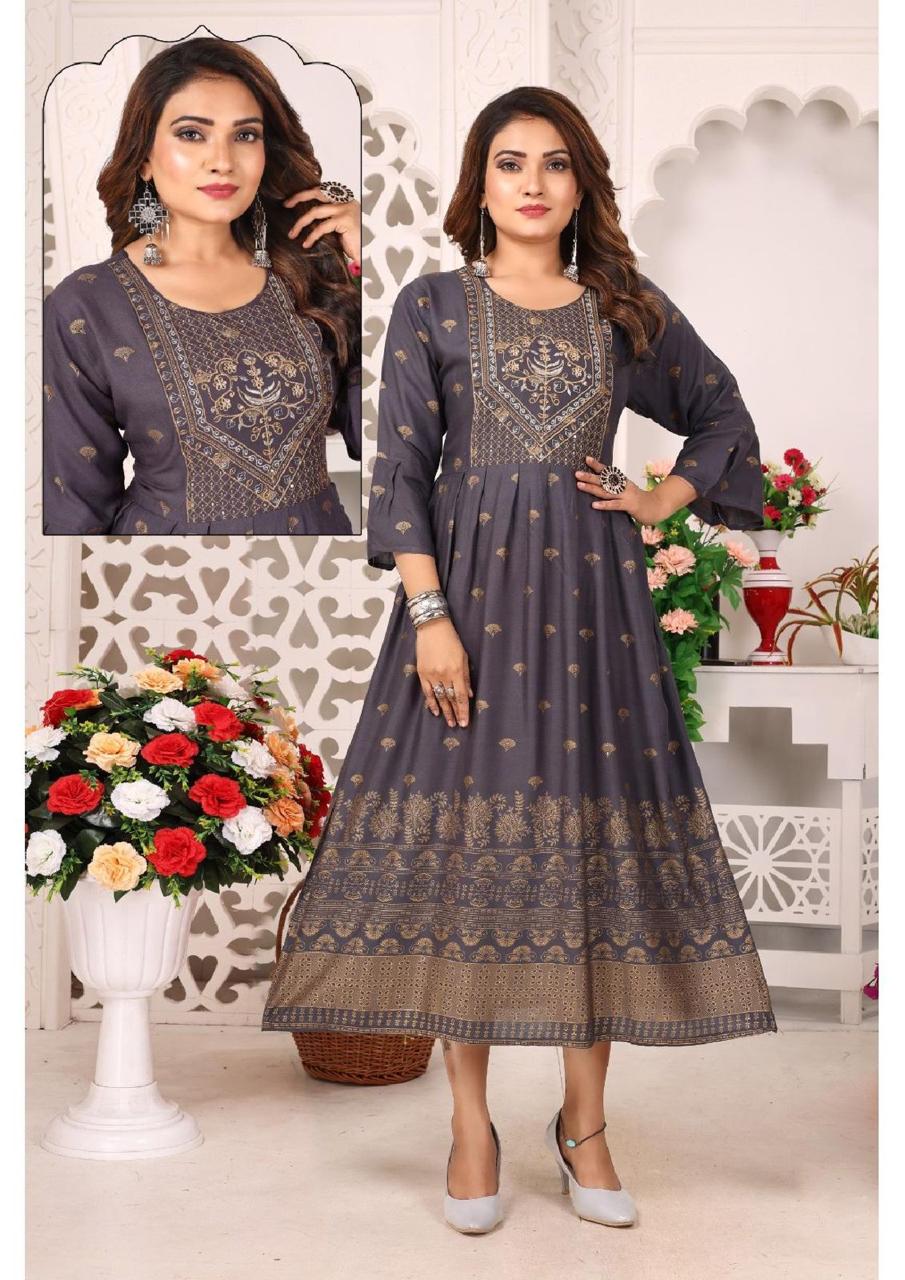 Golden Fashion Queen Vol 2 Printed Kurtis Catalog
